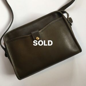Vintage COACH (Green) “Fulton” Bag in Sage